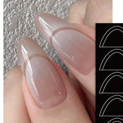Padding Ombre Gel Airbrush Decal French Design