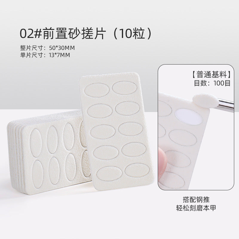 Cuticle Pusher Russian Manicure Stainless Steel Double-Head Horseshoe Pusher