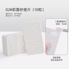 Cuticle Pusher Russian Manicure Stainless Steel Double-Head Horseshoe Pusher