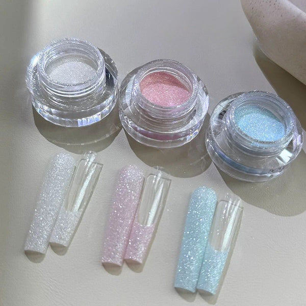 Sugar powder Diamond Dust Nail Art – Ultra-Sparkly Star-Dust & Crushed Diamond Effect