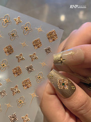 [generic]  5D Nail stickers (11 styles)