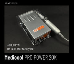 Medicool Portable Nail Drill Silver