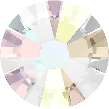 [Swarovski] Flat Back Crystal 001AB  (SS03-SS34)