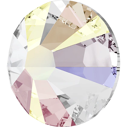 [Swarovski] Flat Back Crystal 001AB  (SS03-SS34)