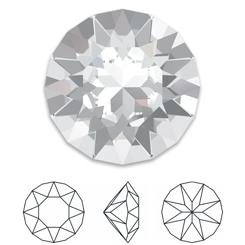 [Swarovski] 1088 Point Back Crystal (SS45) (2 pieces/pack) (1 colour)