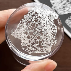 Lace Design Stamping Plate for Nail Art