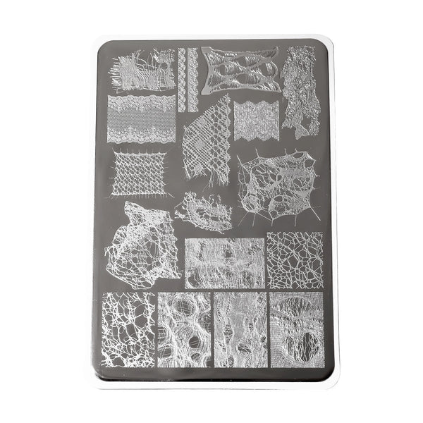Lace Design Stamping Plate for Nail Art