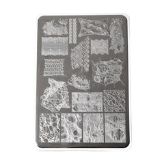 Lace Design Stamping Plate for Nail Art