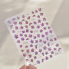 Floral Nail Sticker Decorative Decal Nail Art