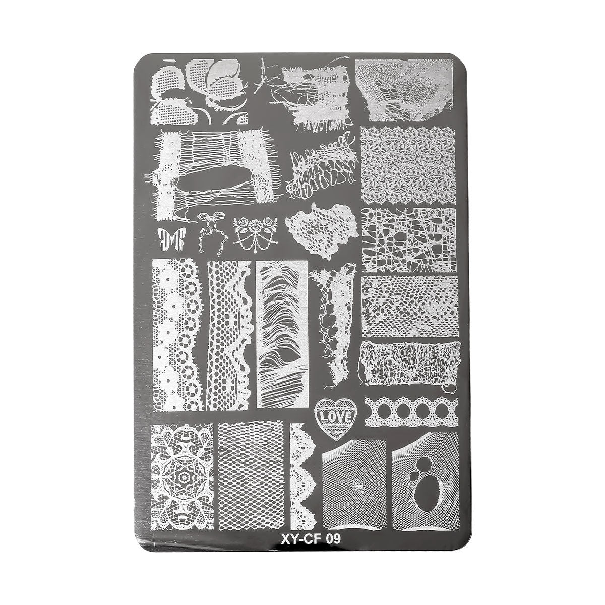 Lace Design Stamping Plate for Nail Art