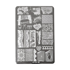 Lace Design Stamping Plate for Nail Art