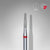 [Staleks]Diamond nail drill bit frustum EXPERT head diameter 1,8 mm / working part 8 mm