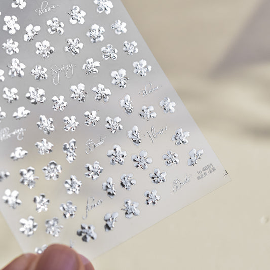 Floral Nail Sticker Decorative Decal Nail Art