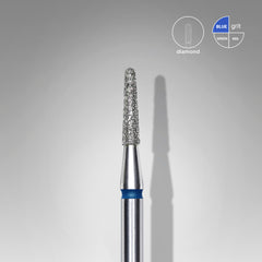 [Staleks]Diamond nail drill bit frustum EXPERT head diameter 1,8 mm / working part 8 mm