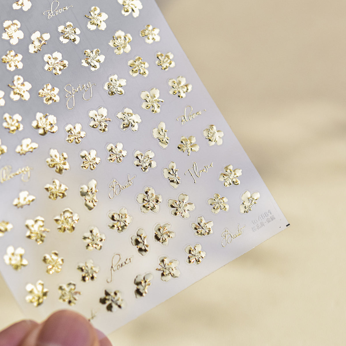 Floral Nail Sticker Decorative Decal Nail Art