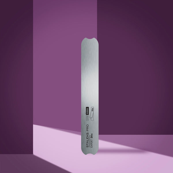 Staleks Straight Metal Base for Nail File papmAm EXPERT 20s (130mm Length)