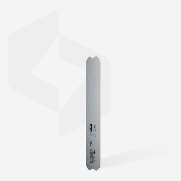 Staleks Straight Metal Base for Nail File papmAm EXPERT 20s (130mm Length)