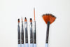 Nail Art Gel Brush Set (6pcs Baby Blue)