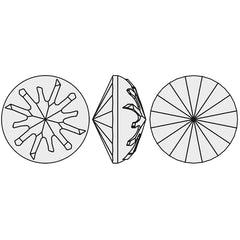 [Swarovski] 1695 Point Back Crystal (10mm) (2 pieces/pack)