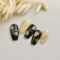 Floral Nail Sticker Decorative Decal Nail Art