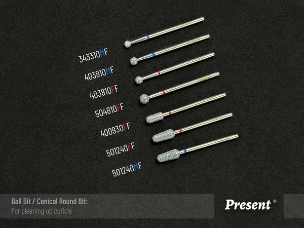 Manicure Diamond Drill Bit | Present