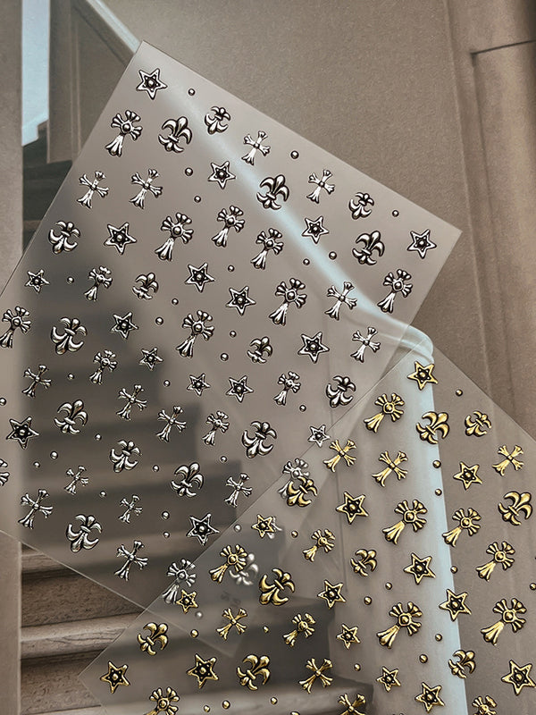 Chrome Hearts Cross Sticker