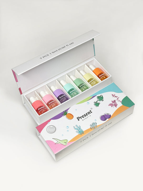 Cuticle Oil Set 7 Scents | Present