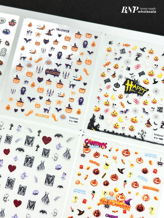 Halloween Nail stickers (7 styles)