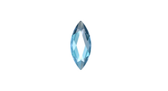 [Swarovski] 2201 Flat Back Crystal (8mm*3.5mm) (3 colors)