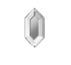 [Swarovski] 2776 Elongated Hexagon Flatback (variated sizes)(2 colors)