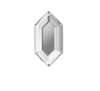 [Swarovski] 2776 Elongated Hexagon Flatback (variated sizes)(2 colors)