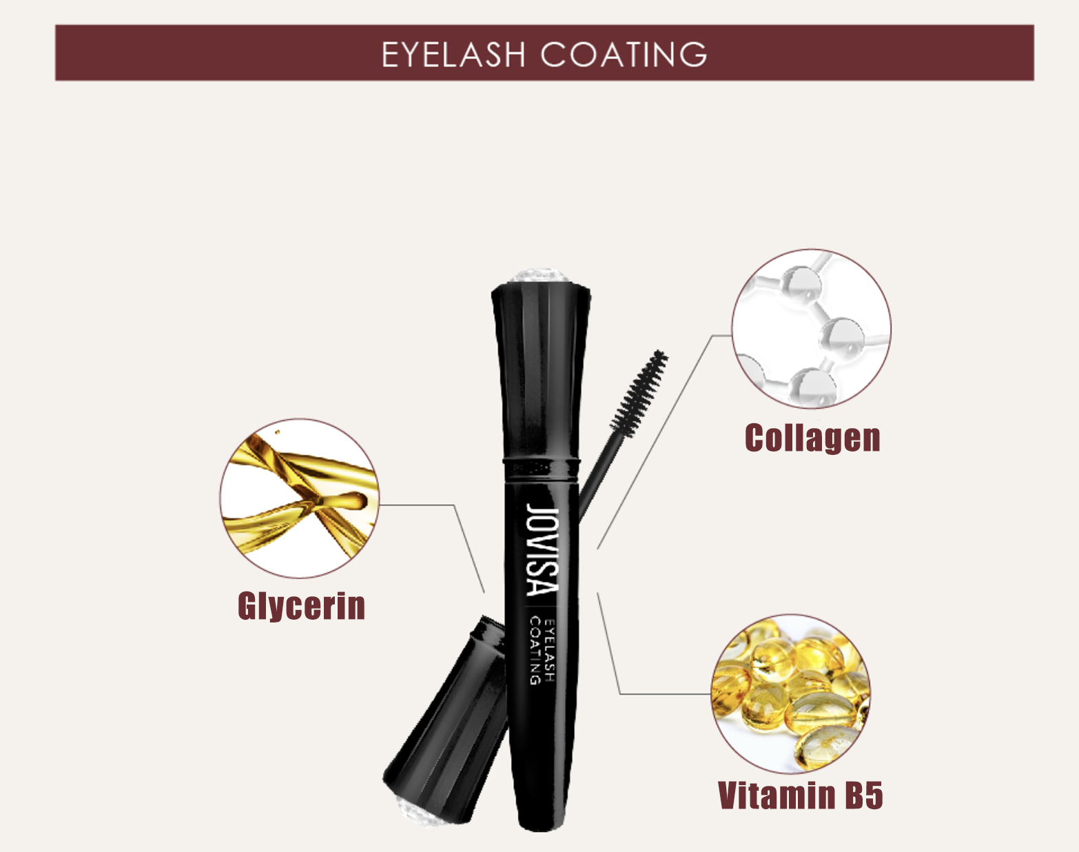 Jovisa Eyelash coating (10ml)