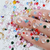 [generic] Diamond Shape Nail Decor(mix color and size)