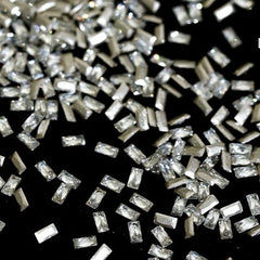 [generic] Crystal Rectangle Shape Flat Back Nail Decor (50pcs around)