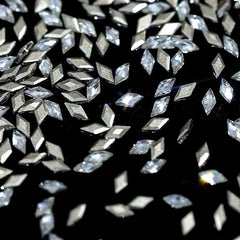 [generic] Crystal Rhombus Shape Flat Back Nail Decor (1.5*3mm/50pcs around)