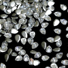 [generic] Crystal Pear Shape Flat Back Nail Decor (50pcs around)