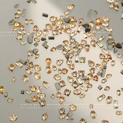 [generic] Crystal Mix Shape Point Back Nail Decor (2-4mm/50pcs around)