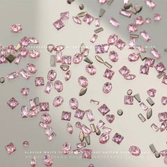 [generic] Crystal Mix Shape Point Back Nail Decor (2-4mm/50pcs around)