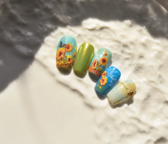 [generic] Flora Nail stickers (13 styles)