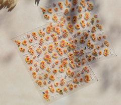 [generic] Flora Nail stickers (13 styles)