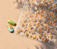 [generic] Flora Nail stickers (13 styles)
