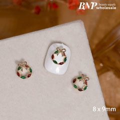 Christmas wreath metal decors