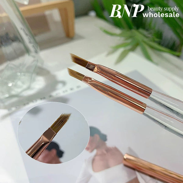 Triangle nail brush