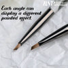 Triangle nail brush