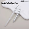 Triangle nail brush