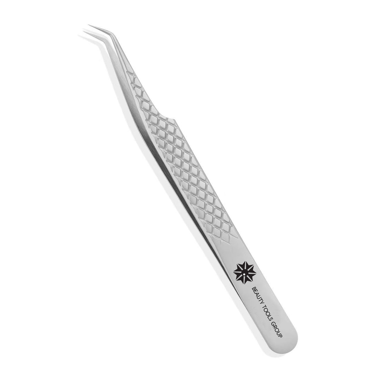 Beauty Precision Fiber Tip Tweezers with 45° Angle