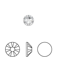 [Swarovski] Flat Back Crystal 001 (SS03-SS34)