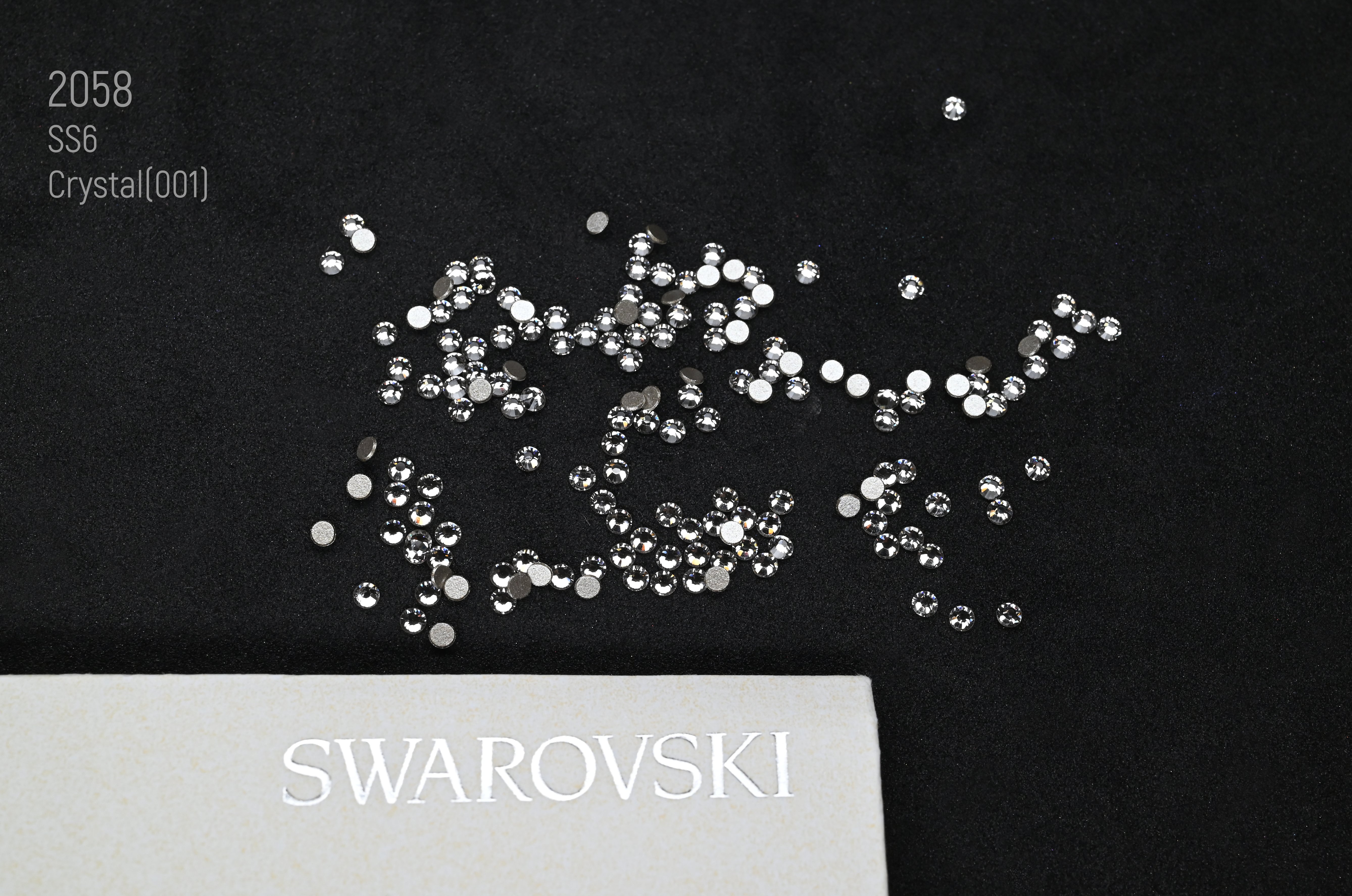 [Swarovski] Flat Back Crystal 001 (SS03-SS34)