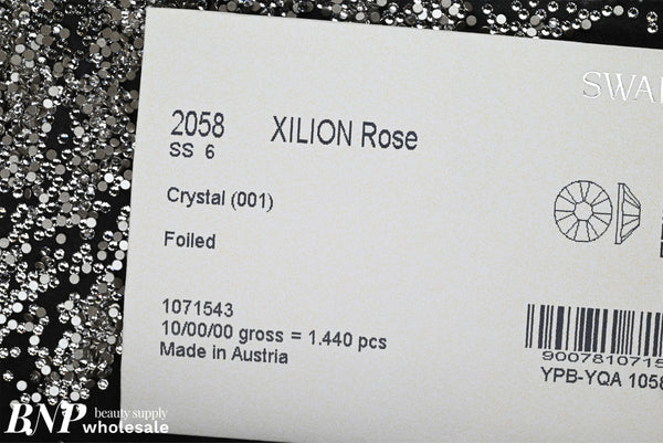 [Swarovski] Flat Back Crystal 001 (SS03-SS34)