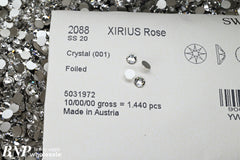 [Swarovski] 2088 Flat Back Crystal(SS12-SS34)